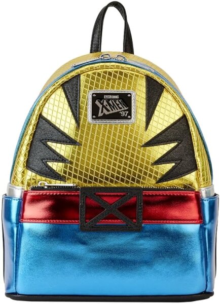 X-Men Loungefly Rucksack Wolverine Metallic Cosplay