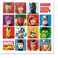 Kalender 2024: Marvel Comics Classic