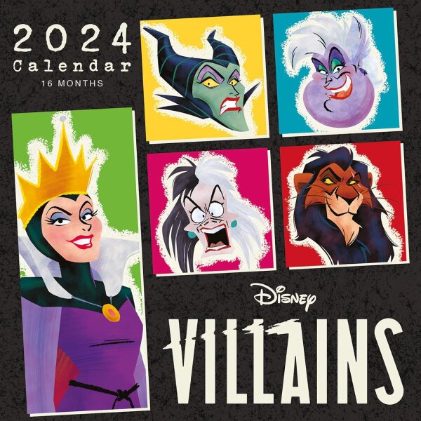 Kalender 2024: Disney Villains