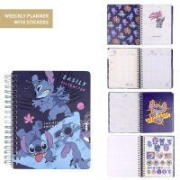 Disney Lilo & Stitch - Stitch Wochenplaner mit Stickern