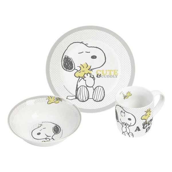 Peanuts Frühstücks-Set Cute & Cuddly