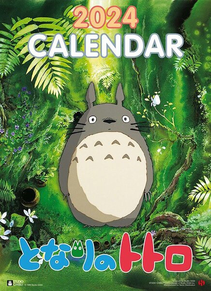 Kalender 2024: Studio Ghibli - Totoro