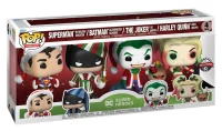DC Comics Holiday Funko POP! PVC-Sammelfigurenset 4er...