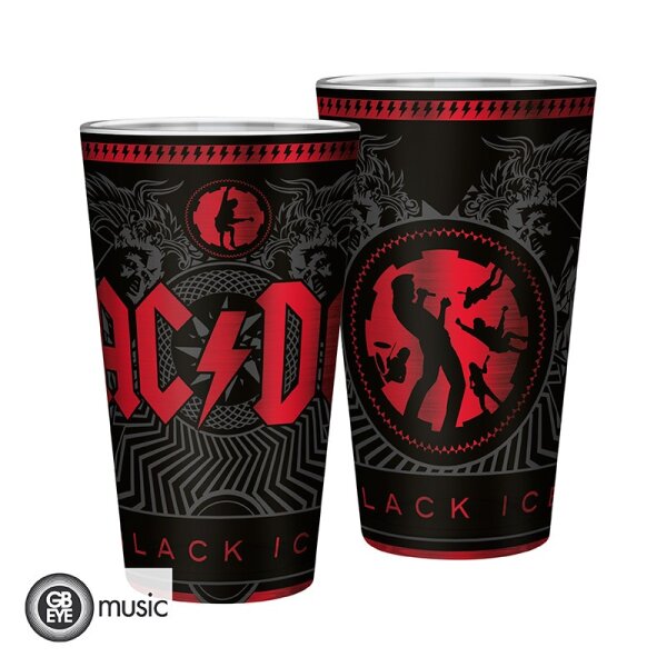 AC/DC Trinkglas - Black Ice (400 ml)