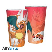 Pokemon Trinkglas - Charizard (400 ml)