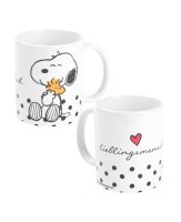 Peanuts Keramiktasse - Snoopy und Woodstock...