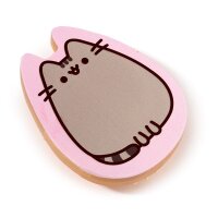 Pusheen geformte Haarbürste aus Bambus