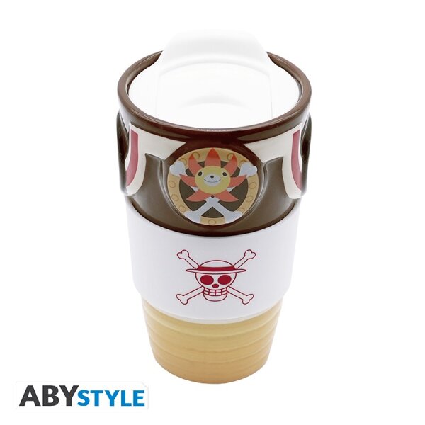 One Piece Reisetasse: Thousand Sunny (450 ml)