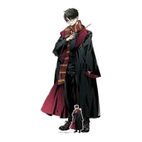 Harry Potter Anime Style Pappaufsteller (Stand Up) (167 cm)