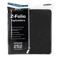 BCW Z-Folio 9 Pocket Double Sided Toploader (schwarz)