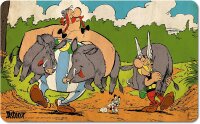 Asterix Frühstücksbrettchen Wildschweinjagd