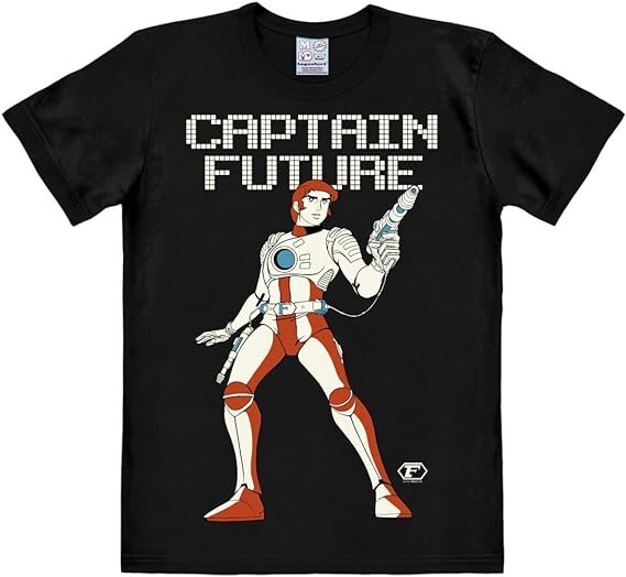 Captain Future T-Shirt (schwarz)