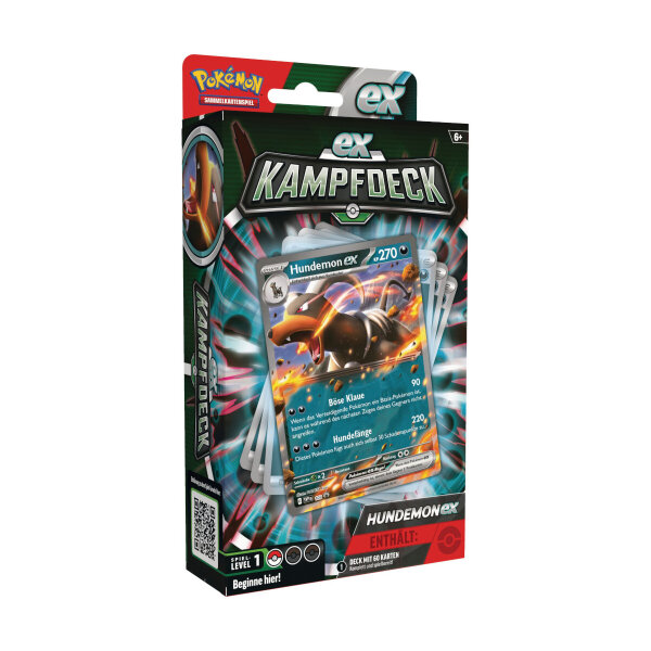 Pokemon (deutsch) Ex-Kampfdeck Hundemon/Melmetal