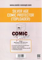 Comic Concept 1x Silver Size Comic Protector Toploader