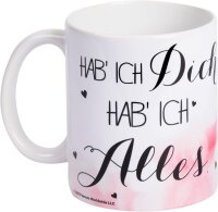 Peanuts Snoopy Keramiktasse - Hab ich Dich, hab ich Alles...