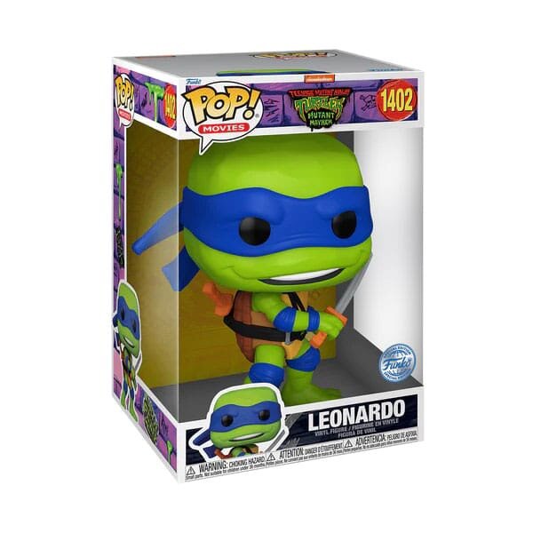 The Teenage Mutant Ninja Turtles Funko Super Sized Jumbo POP! Leonardo 25 cm