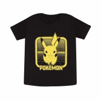 Pokemon Kids T-Shirt - Pikachu Retro Arcade (schwarz)