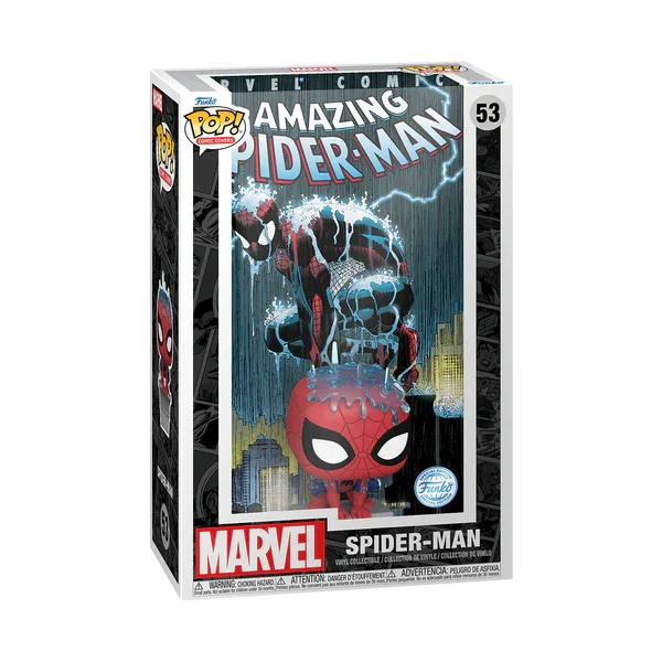 X-Comics Exclusive Marvel Funko POP! Comic Cover Vinyl Figur Amazing Spider Man