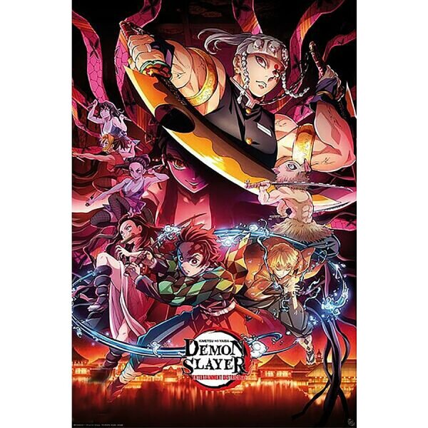Demon Slayer Poster Entertainment District (22)