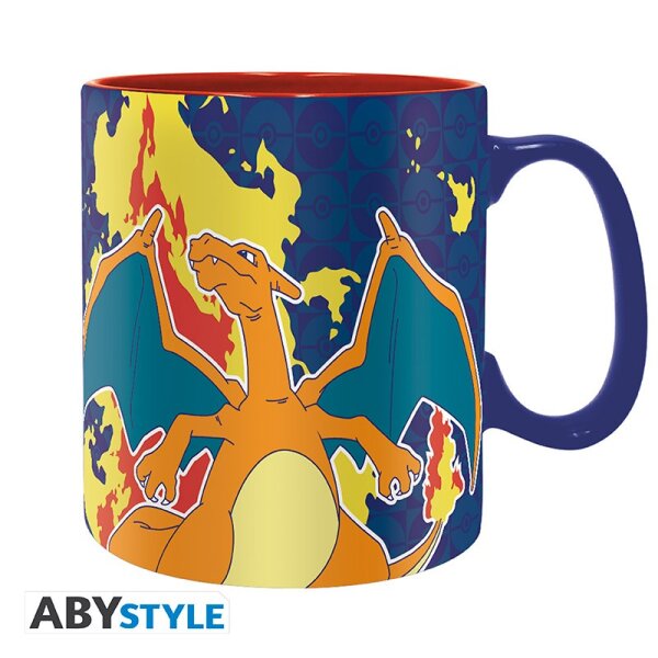 Pokemon XL Tasse Charizard Foil (460 ml)
