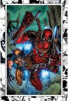 Marvel Comics Poster Wolverine & Deadpool