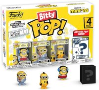 Minions Bitty POP! Vinyl Figuren 4er-Pack - Roller...