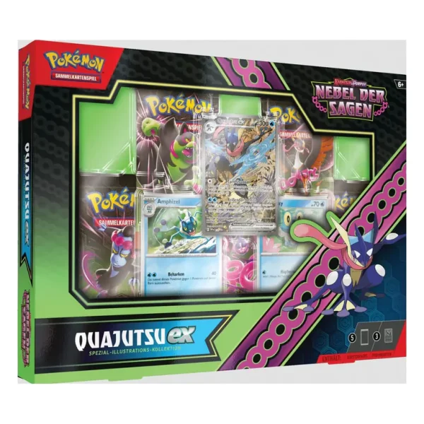 Pokemon (deutsch) Nebel der Sagen Quajutsu-ex Box