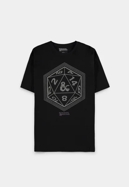 Dungeons & Dragons Man T-Shirt - Dice Print (schwarz)
