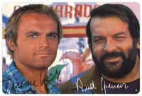 Bud Spencer & Terence Hill Blechschild - Autogramm