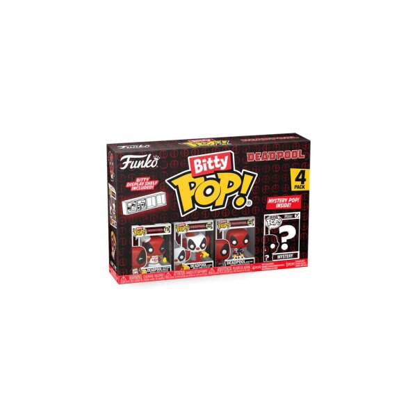 Marvel Deadpool Bitty POP! Vinyl Figuren 4er-Pack - BBQ Master