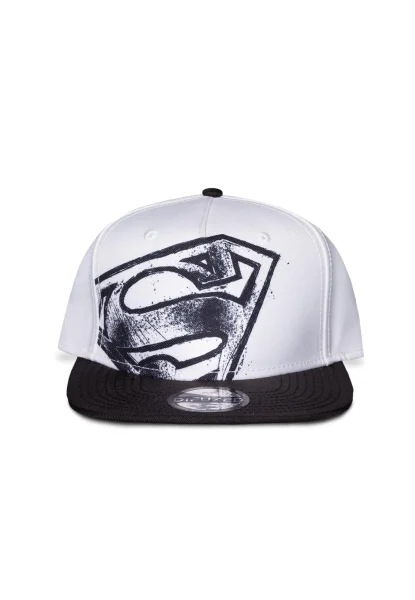 Superman Logo Snapback Cap