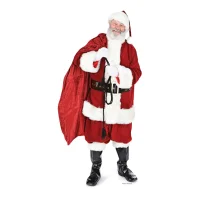 Christmas Pappaufsteller (Stand Up) - Santa with Sack of...