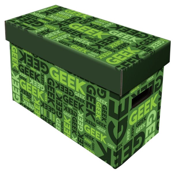 BCW Short Comic Box - Geek Green