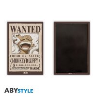 One Piece Magnet: Wanted Ruffy