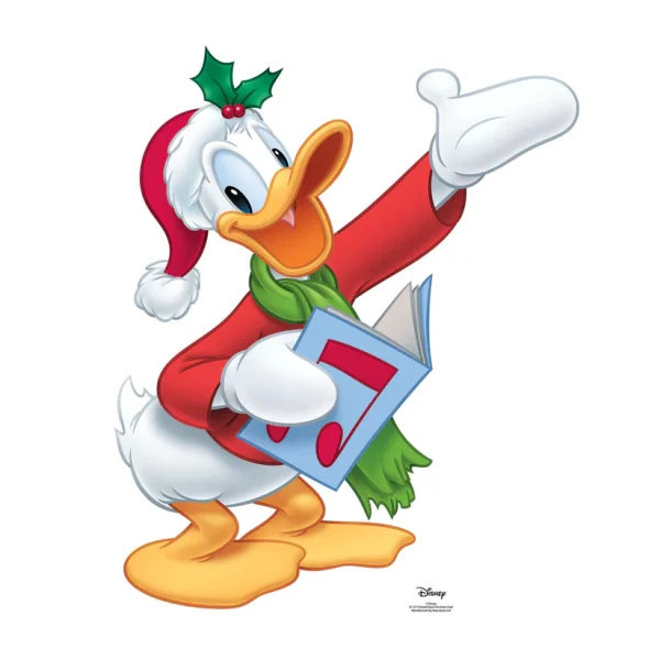 Disney Classics Pappaufsteller (Stand Up) - Donald Duck (Christmas Quacker) (82 cm)