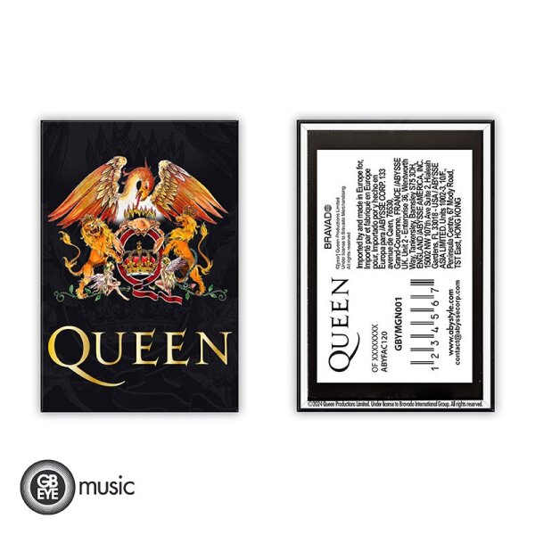 Queen Magnet Golden Crest