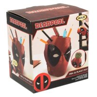 Marvel Deadpool Stiftehalter / Pflanzentop - Deadpool Head