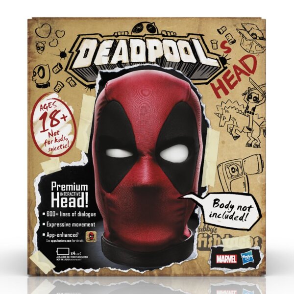 Marvel Legends Deadpool’s Head Premium Interactive Talking Electronic