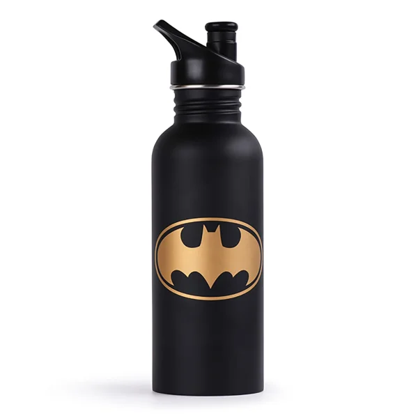 DC Comics Trinkflasche Batman Logo Gold (700 ml)