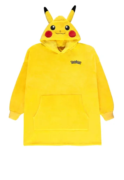 Pokemon Lounge Kapuzenpullover - Pikachu (gelb) L / XL / 2XL