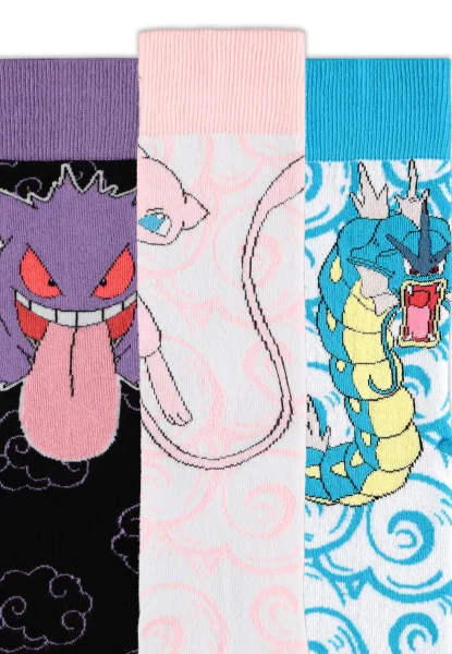 Pokemon Socken - Crew 3er Pack (43-46)