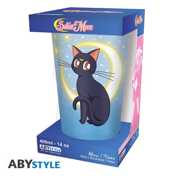 Sailor MoonTrinkglas - Luna & Artemis (400 ml)