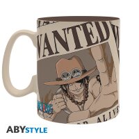 One Piece Tasse Wanted Ace (460 ml)