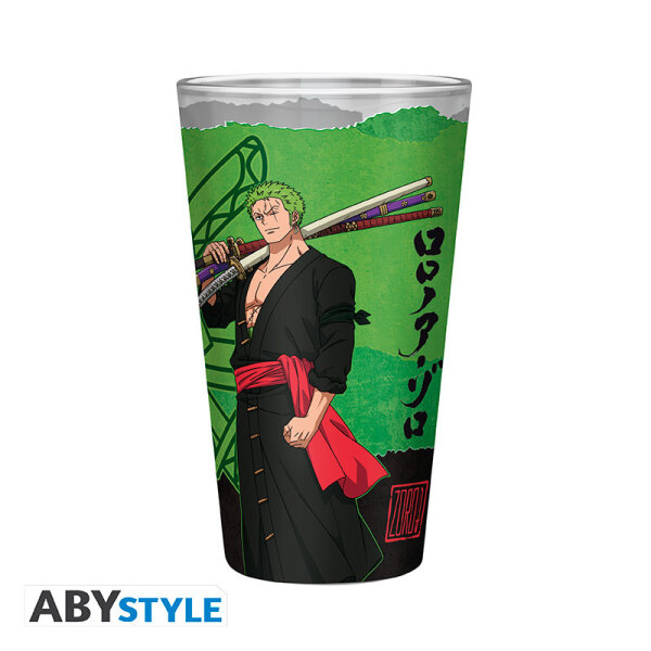 One Piece Trinkglas - Zoro (400 ml)