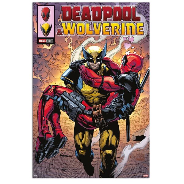 Marvel Comics Poster Deadpool & Wolverine (11)