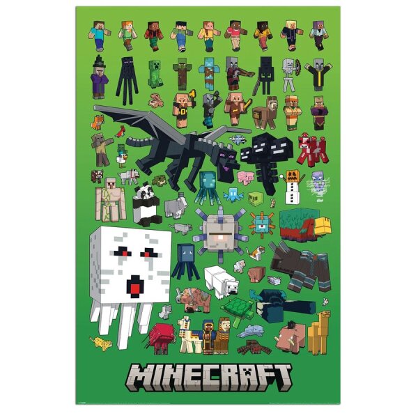 Minecraft Poster Character Montage (55)
