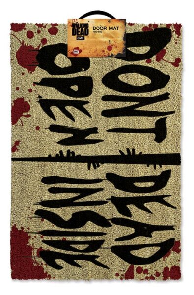 The Walking Dead Fußmatte - Dont Open - Dead Inside