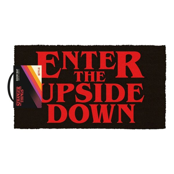 Stranger Things Fußmatte - Enter The Upside Down (Slim)
