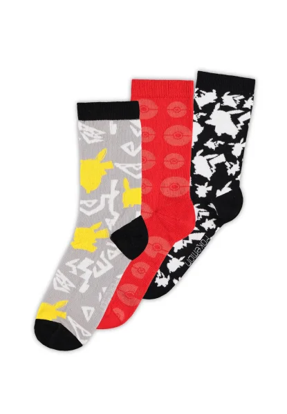 Pokemon Socken - Crew 3er Pack (39/42)
