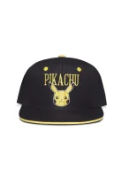 Pokemon Snapback Cap - Angry Pika (schwarz/gelb)